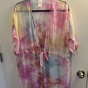 Maxi Tie Dyed Coverup